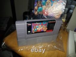 Super Punch-Out (Super Nintendo SNES, 1994) Video Game CIB with MANUAL