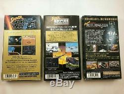 Super Star Wars/Empire Strikes Back Return of the Jedi Super Famicom SNES JP