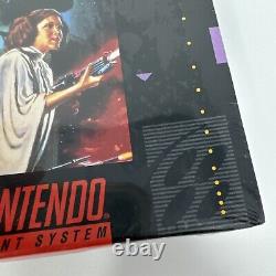 Super Star Wars Nintendo SNES 1992 New Factory SEALED Clean Mint? HANGTAB