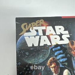 Super Star Wars Nintendo SNES 1992 New Factory SEALED Clean Mint? HANGTAB