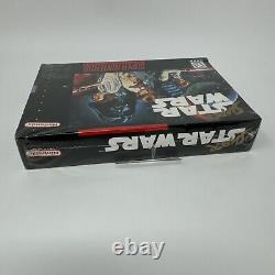 Super Star Wars Nintendo SNES 1992 New Factory SEALED Clean Mint? HANGTAB