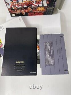 Super Street Fighter II 2 New Challengers Super Nintendo SNES CIB Complete Ex