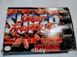 Super Street Fighter II Super Nintendo CIB With Manual