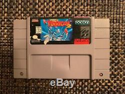 Super Turrican 2 AUTHENTIC Cart- RARE Action Adv (SNES, 1995 Nintendo)