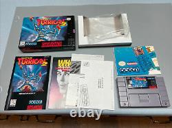 Super Turrican 2 Complete Snes Super Nintendo Authentic