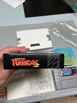 Super Turrican 2 Complete Snes Super Nintendo Authentic