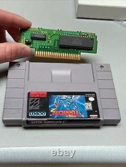 Super Turrican 2 Complete Snes Super Nintendo Authentic