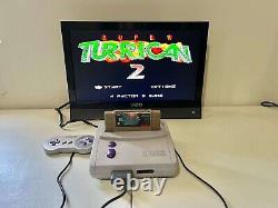 Super Turrican 2 Super Nintendo, 1993 AUTHENTIC! Tested & Working