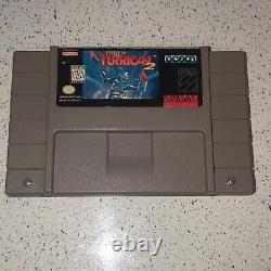 Super Turrican 2 (Super Nintendo, 1995) Authentic game Cart Tested Working SNES