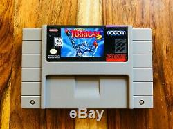 Super Turrican 2 (Super Nintendo SNES 1995) AUTHENTIC VERY RARE