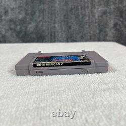 Super Turrican 2 (Super Nintendo SNES) Cart Only Authentic Tested