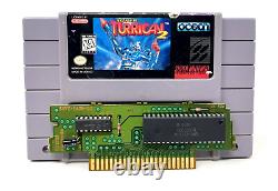 Super Turrican 2 Super Nintendo SNES Tested Authentic FREE SHIPPING