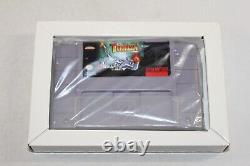 Super Turrican SNES Super Nintendo Complete CIB Great Condition! RARE