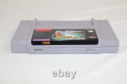 Super Turrican SNES Super Nintendo Complete CIB Great Condition! RARE