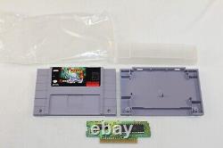 Super Turrican SNES Super Nintendo Complete CIB Great Condition! RARE