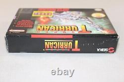 Super Turrican SNES Super Nintendo Complete CIB Great Condition! RARE