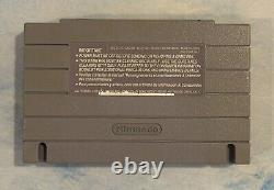 Super Widget (Super Nintendo SNES) Authentic Tested Cart Manual Box Rare