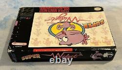 Super Widget (Super Nintendo SNES) Authentic Tested Cart Manual Box Rare