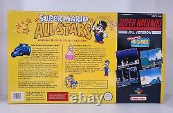 Super mario All stars Super Nintendo Console snes (Pal version)