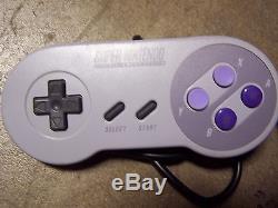 Super nintendo SNES Video system console 10 games 2 controllers clue Madden