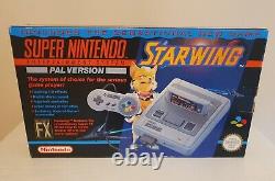 Super nintendo snes console boxed (Incredible condition) CIB with Game