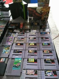 Super nintendo snes games lot