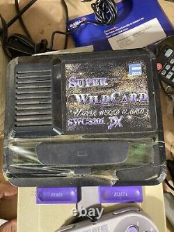Super wildcard SWC 3201 DX SUPER NINTENDO SNES FLOPPY DISK DRIVE WORKING