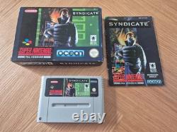 Syndicate Super Nintendo SNES game
