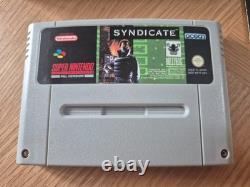 Syndicate Super Nintendo SNES game