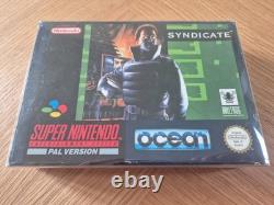 Syndicate Super Nintendo SNES game