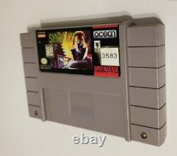 Syndicate Super Nintendo Snes Authentic Tested Game Cart Cartridge Rare