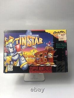 TINSTAR Super Nintendo SNES CIB Authentic And Tested