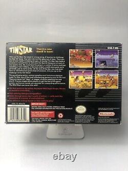 TINSTAR Super Nintendo SNES CIB Authentic And Tested