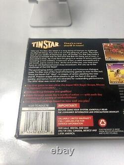 TINSTAR Super Nintendo SNES CIB Authentic And Tested