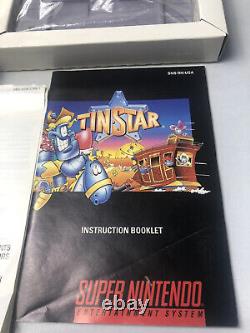 TINSTAR Super Nintendo SNES CIB Authentic And Tested
