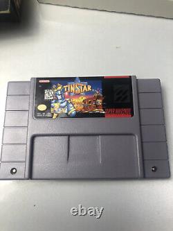 TINSTAR Super Nintendo SNES CIB Authentic And Tested