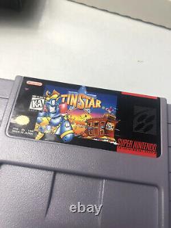 TINSTAR Super Nintendo SNES CIB Authentic And Tested