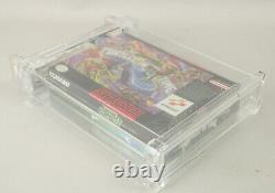 TMNT IV Ninja Turtles in Time Super Nintendo SNES New Sealed Wata Graded 8.0 A