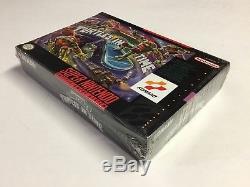TMNT Turtles In Time Super Nintendo SNES NEW FACTORY SEALED First Print V-SEAM