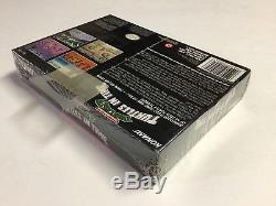 TMNT Turtles In Time Super Nintendo SNES NEW FACTORY SEALED First Print V-SEAM