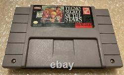 Tecmo Secret of the Stars SNES Super Nintendo Tested Free US Shipping