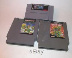 Teenage Mutant Ninja Turtles II & IV 2 4 Turtles in Time Super Nintendo SNES NES