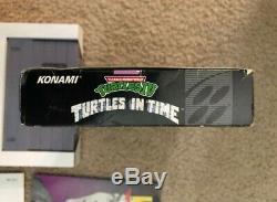 Teenage Mutant Ninja Turtles IV Turtles in Time (Super Nintendo, 1992) SNES