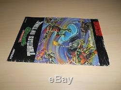 Teenage Mutant Ninja Turtles In Time IV 4 Super Nintendo SNES Game Complete CIB