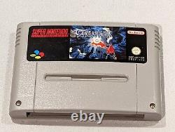 Terranigma English PAL UK European Super Nintendo SNES-AQTP-EUR SNSP-006 Cart