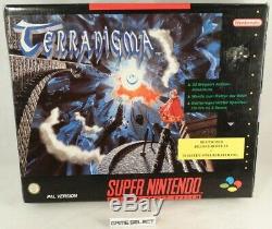 Terranigma Rpg Big Box Super Nintendo Snes Nes 16 Bit Pal Eu Eur Cib Completo