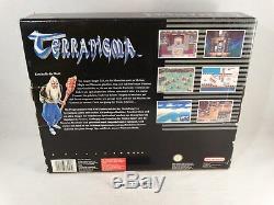 Terranigma Rpg Big Box Super Nintendo Snes Nes 16 Bit Pal Eu Eur Cib Completo