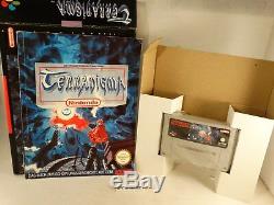 Terranigma Rpg Big Box Super Nintendo Snes Nes 16 Bit Pal Eu Eur Cib Completo