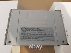 Terranigma Super Nintendo (SNES) Big Box OVP + Spieleberater Wie Neu Top