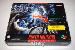 Terranigma Super Nintendo SNES PAL Version Video Game Complete in Big Box